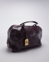Burgundy Ralph Lauren Doctors Bag