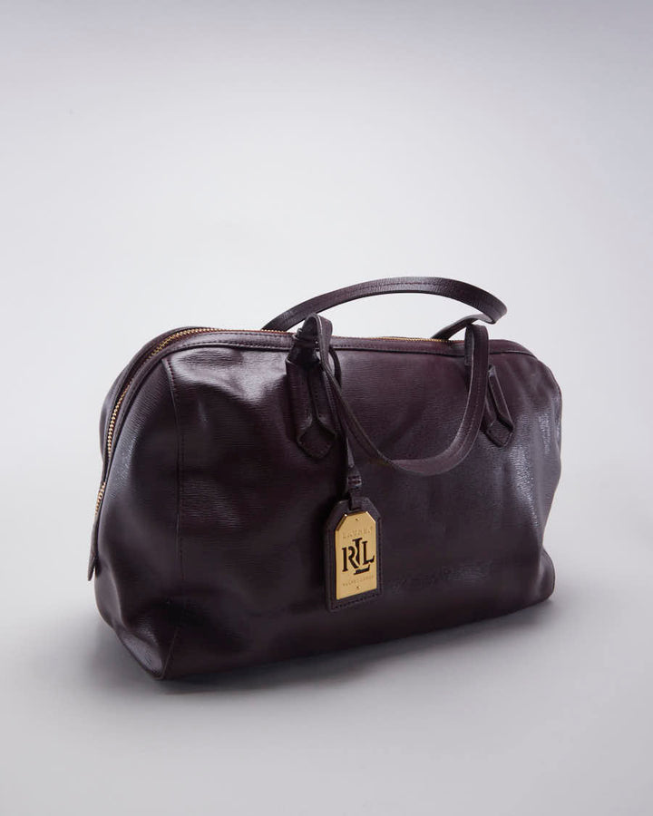 Burgundy Ralph Lauren Doctors Bag