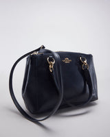 Navy Coach Purse Bag