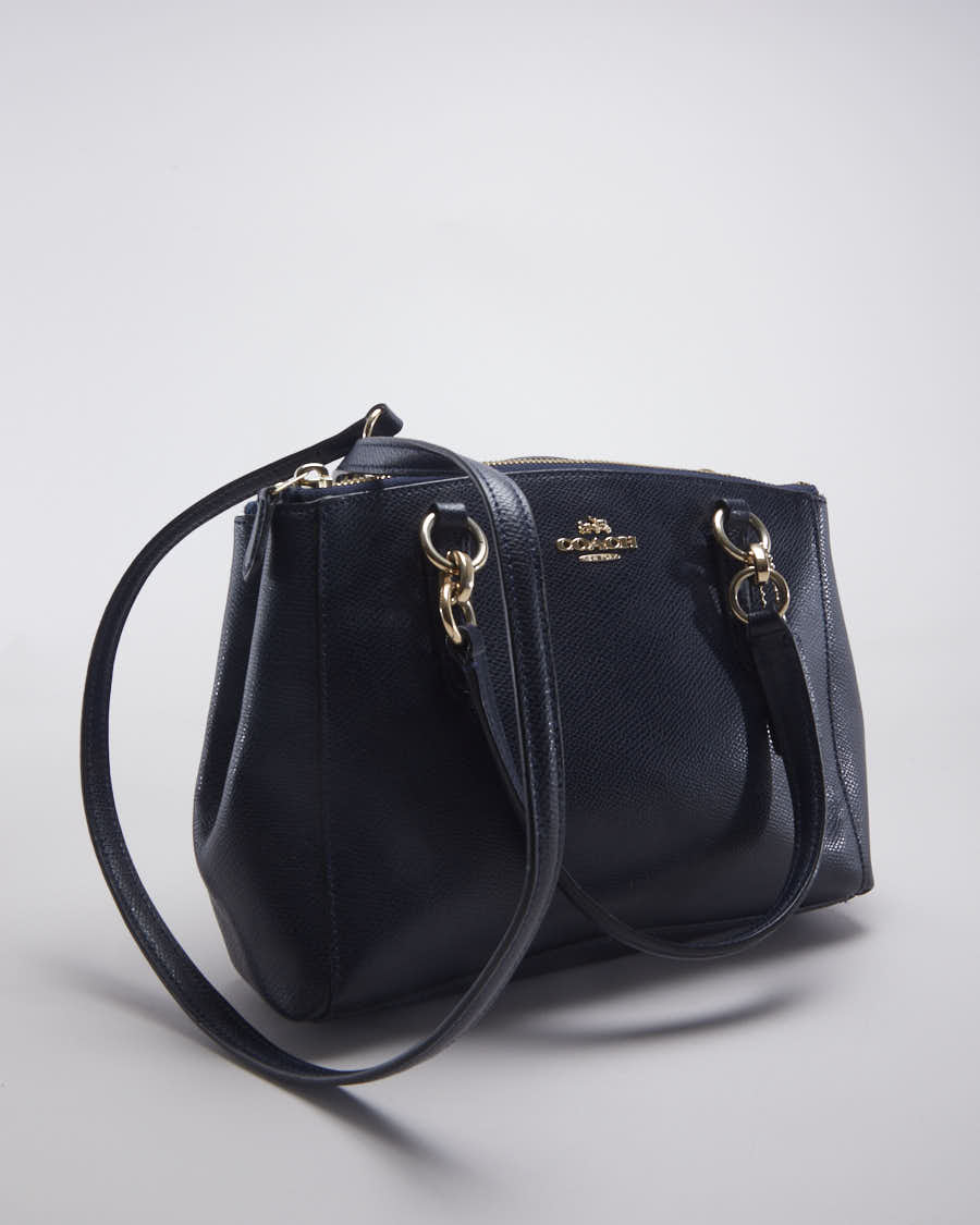 Navy Coach Purse Bag