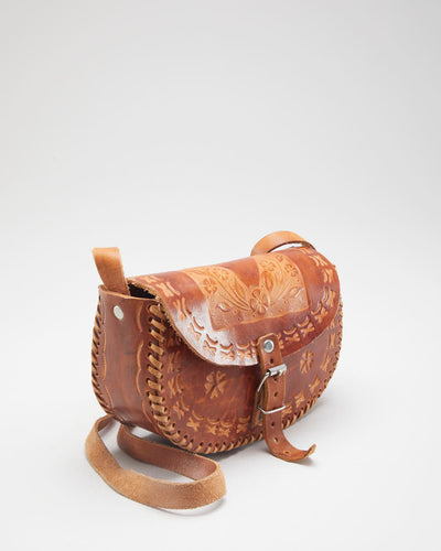 Vintage Mini Western Leather Cross Body