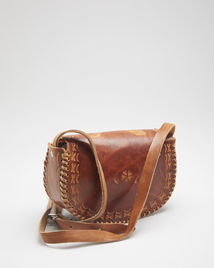 Vintage Mini Western Leather Cross Body