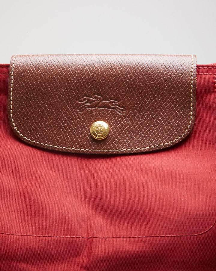 Red Classic Longchamp Bag