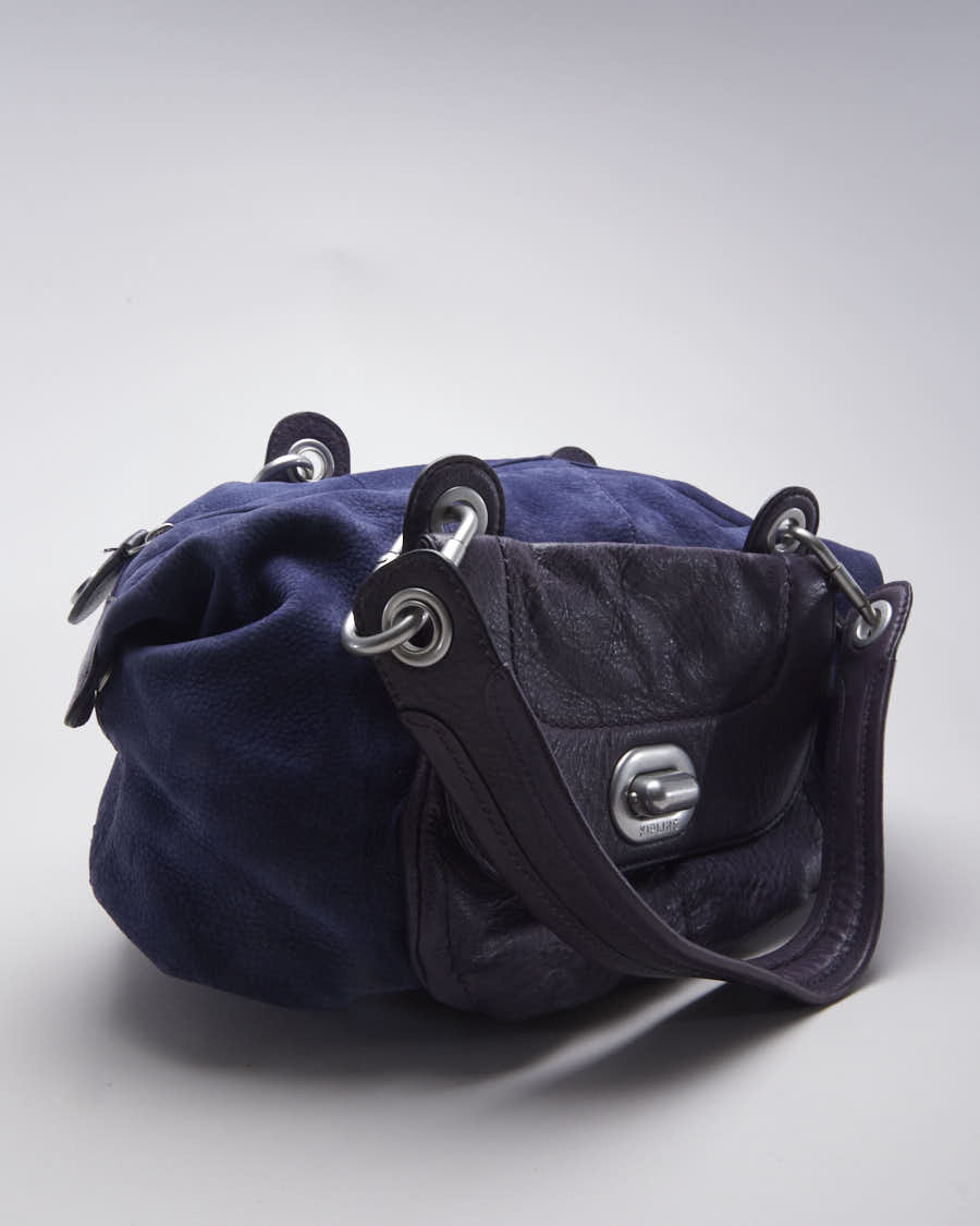 Leather Two Tone Hand Bag by Kipling