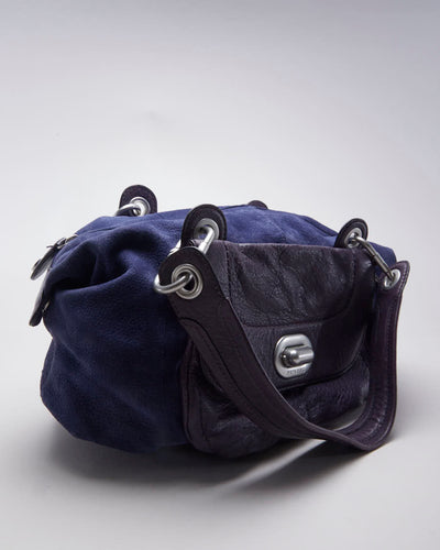 Leather Two Tone Hand Bag by Kipling