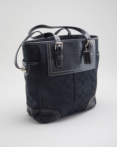 Coach Black Leather Handbag