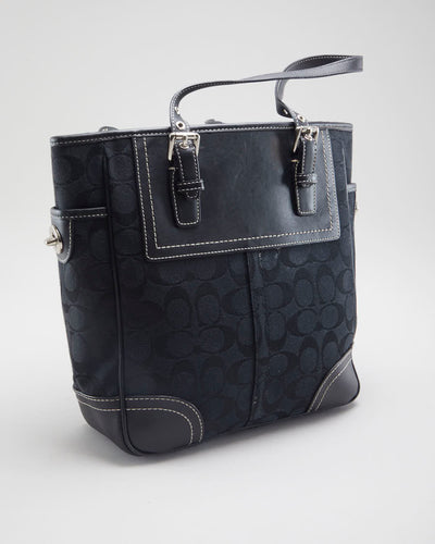 Coach Black Leather Handbag