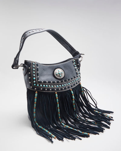 Tassel Western Leather Bag