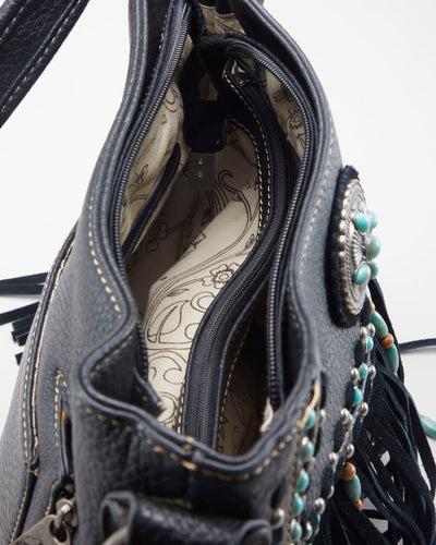 Tassel Western Leather Bag