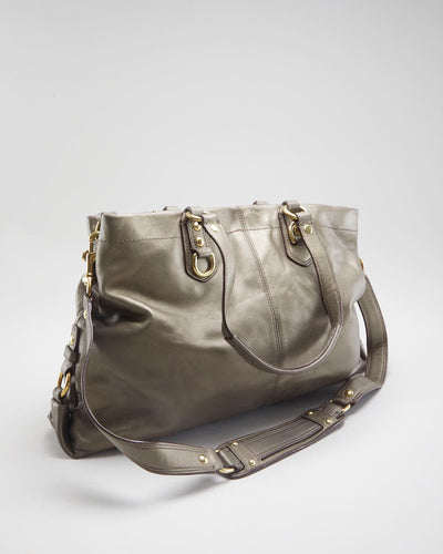 Vintage Gold Coach Bag