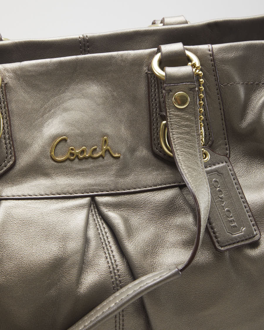 Vintage Gold Coach Bag