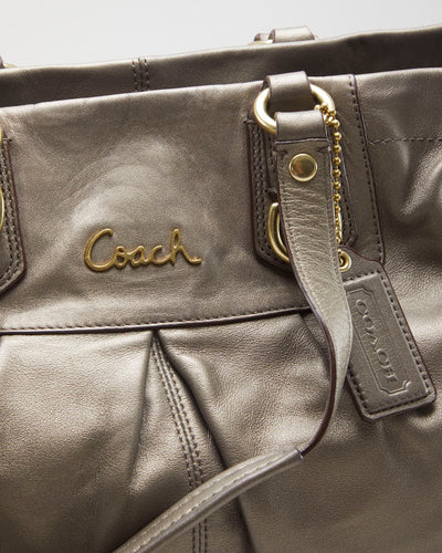 Vintage Gold Coach Bag