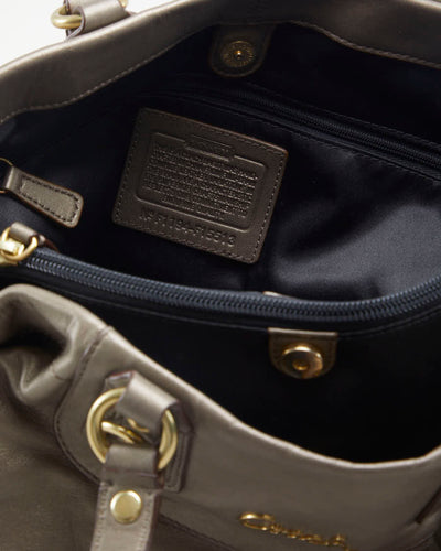 Vintage Gold Coach Bag