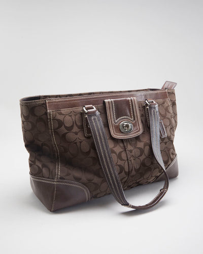 Timeless Coach Brown Monogram Bag