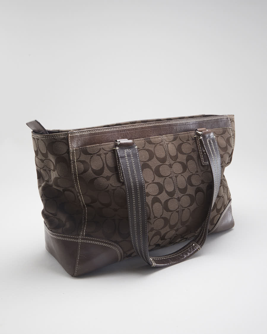 Timeless Coach Brown Monogram Bag