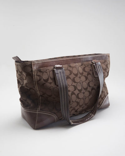 Timeless Coach Brown Monogram Bag
