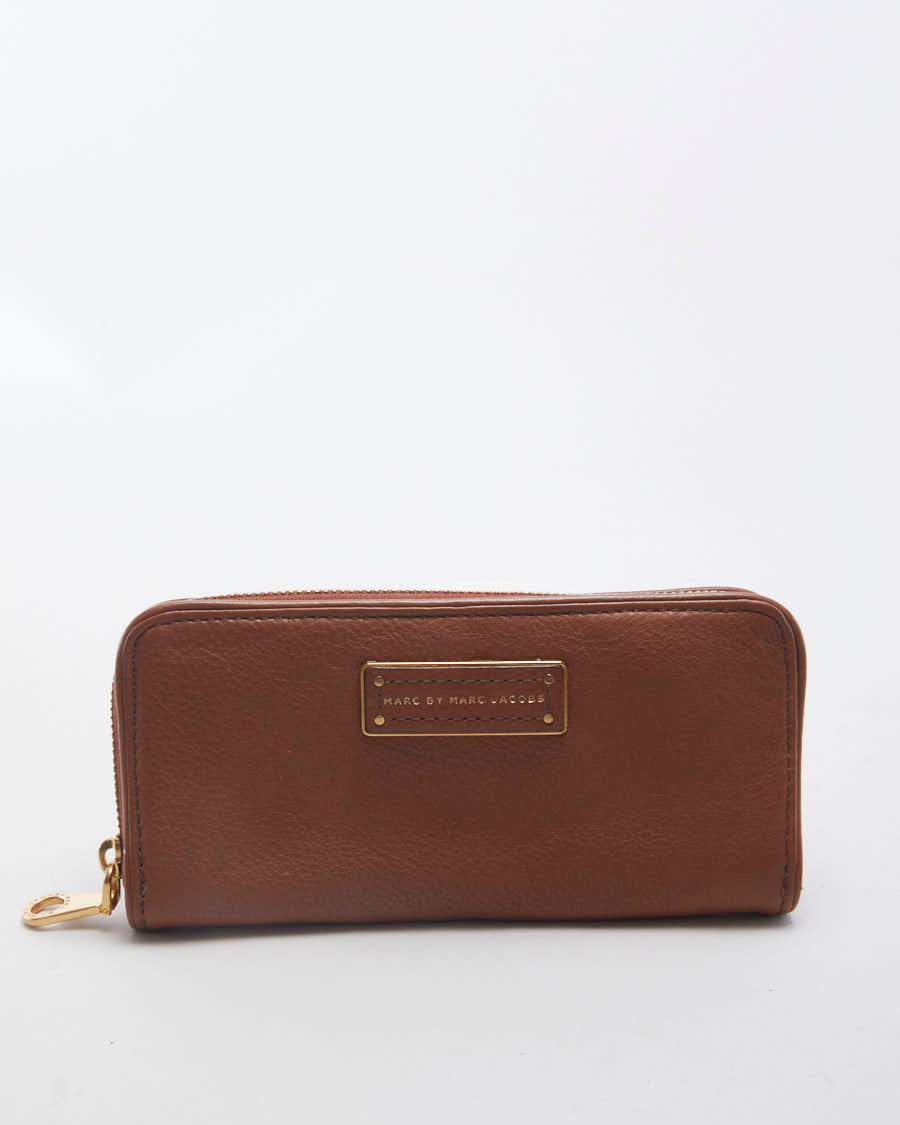 Marc By Marc Jacobs Brown Leather Wallet - O/S