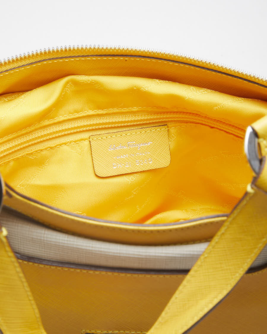 Salvatore Ferragamo by Autre Marque Yellow Bag