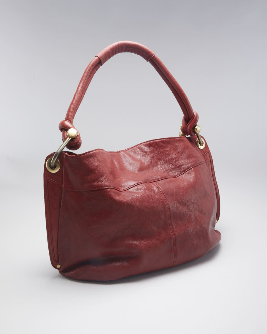 BCBG MaxAzria Red Leather Bag
