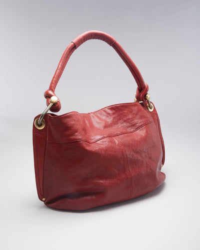 BCBG MaxAzria Red Leather Bag