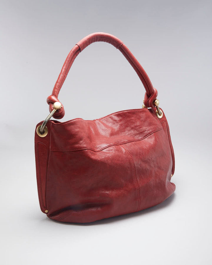 bcbgeneration leather backpack BCBG MaxAzria Red Leather Bag – Rokit