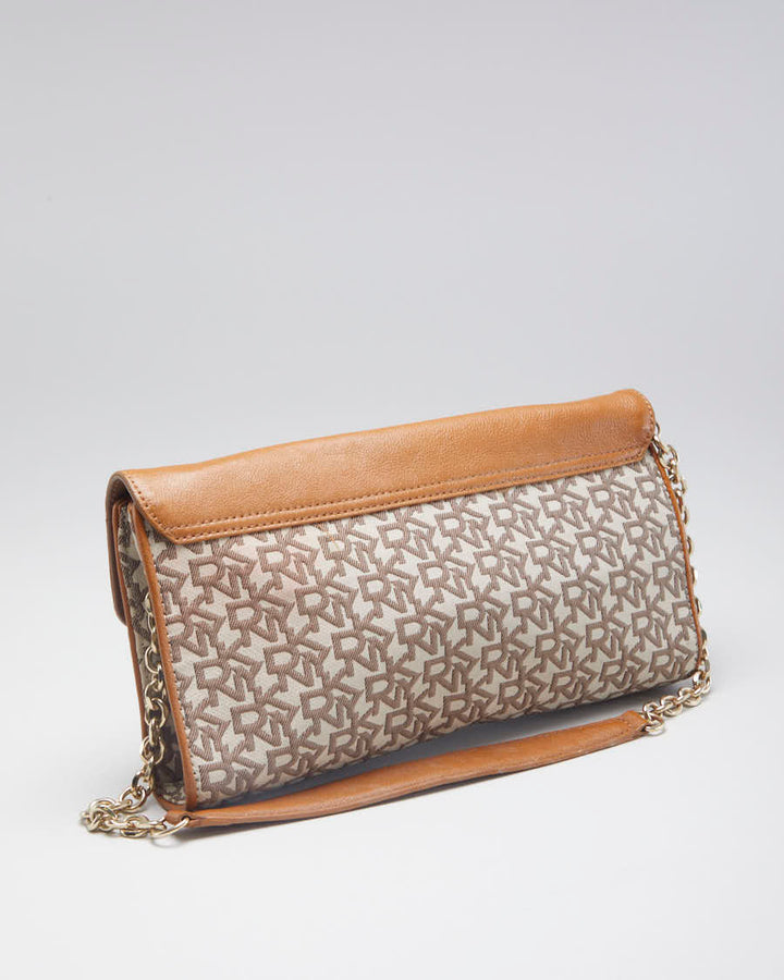 Vintage 00s Y2K DKNY Monogram Handbag - O/S
