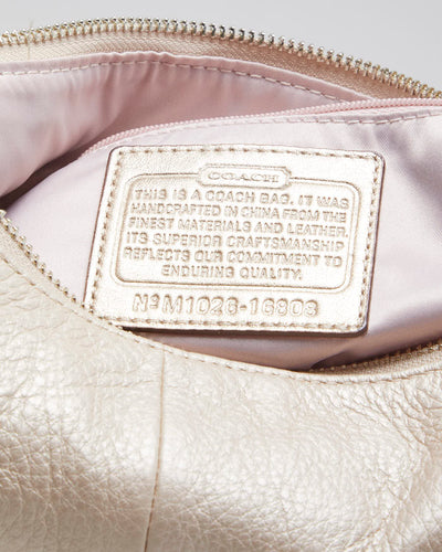 Y2K 00's Coach Kristin Hobo Iridescent Shoulder Bag