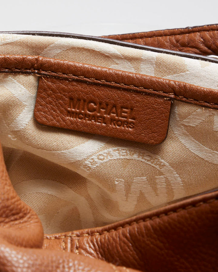 Michael Kors Brown Leather Bag