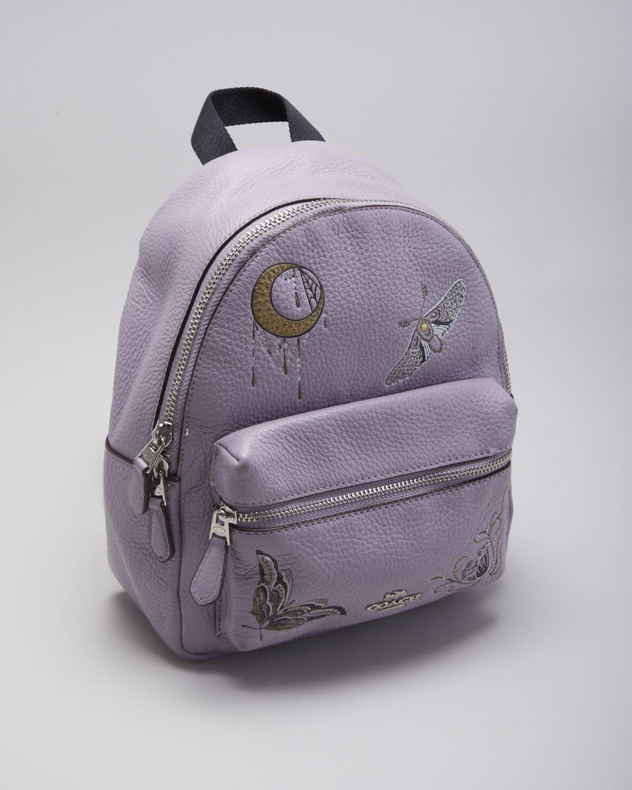 Coach x Chelsea Lilac Mini Backpack