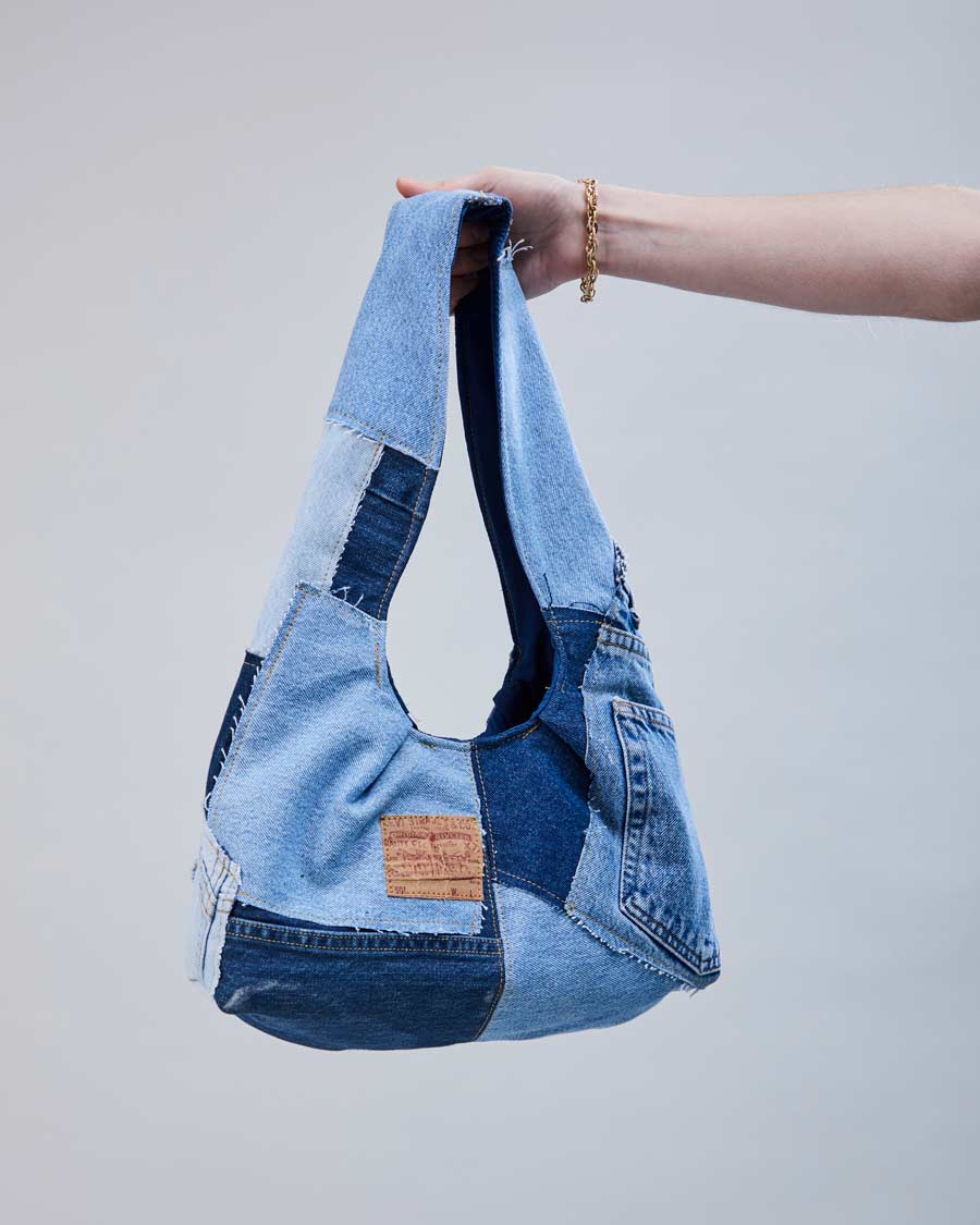 Rokit Originals Saffie Denim Shoulder Bag