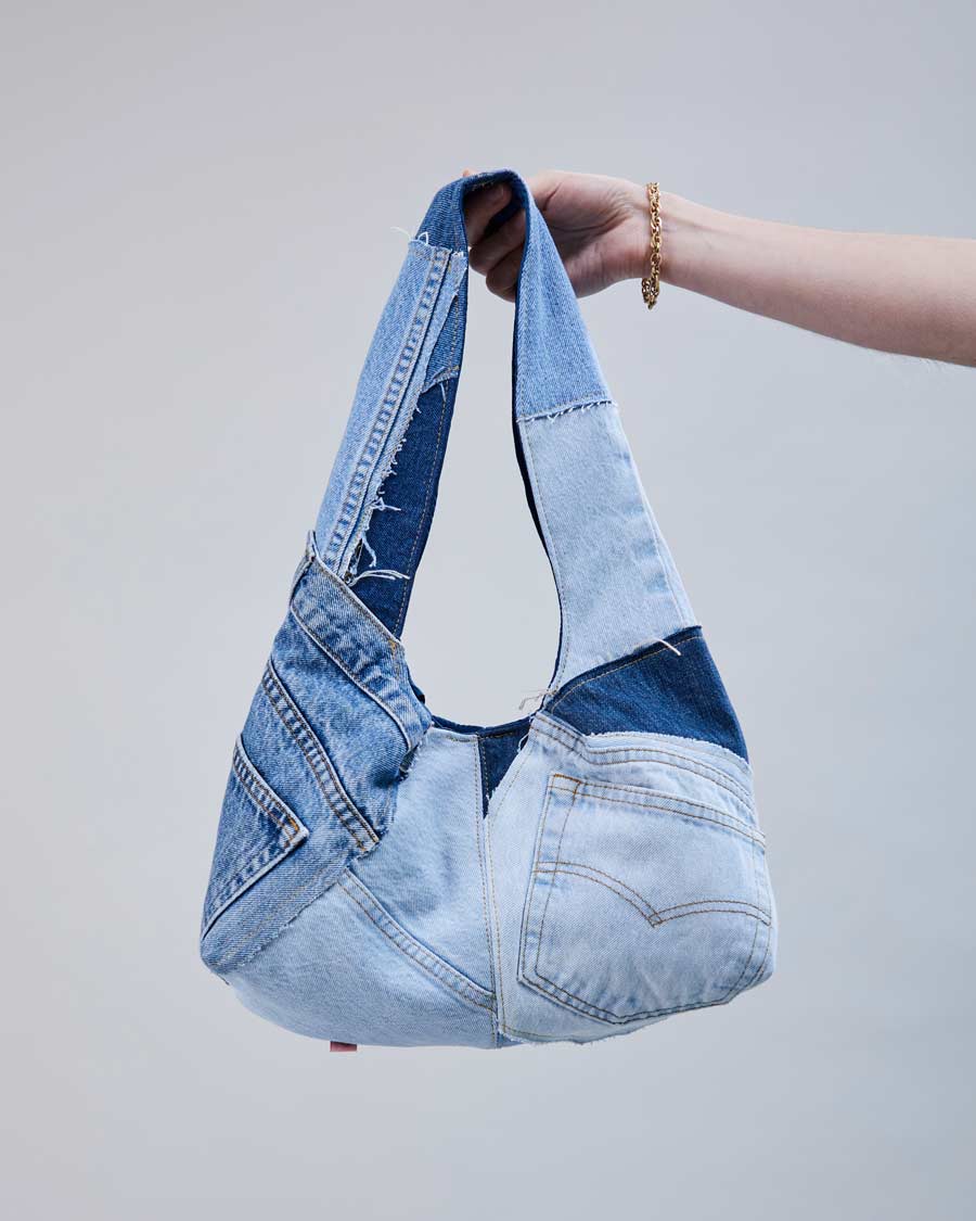 Rokit Originals Saffie Denim Shoulder Bag