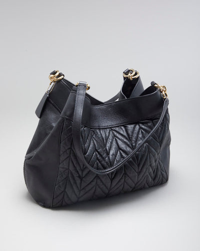 Vintage Coach Women's Lexy Black Shoulder bag.