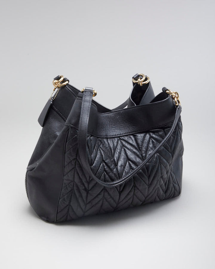 Vintage Coach Women's Lexy Black Shoulder bag.