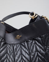 Vintage Coach Women's Lexy Black Shoulder bag.