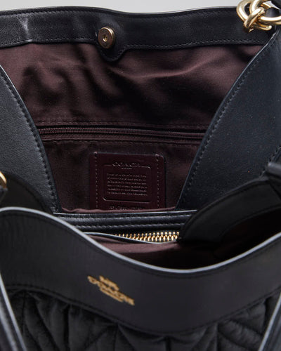 Vintage Coach Women's Lexy Black Shoulder bag.