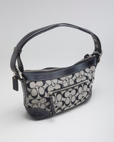 Vintage Women's Coach Iconic Monogram Hobo Shoulder Bags