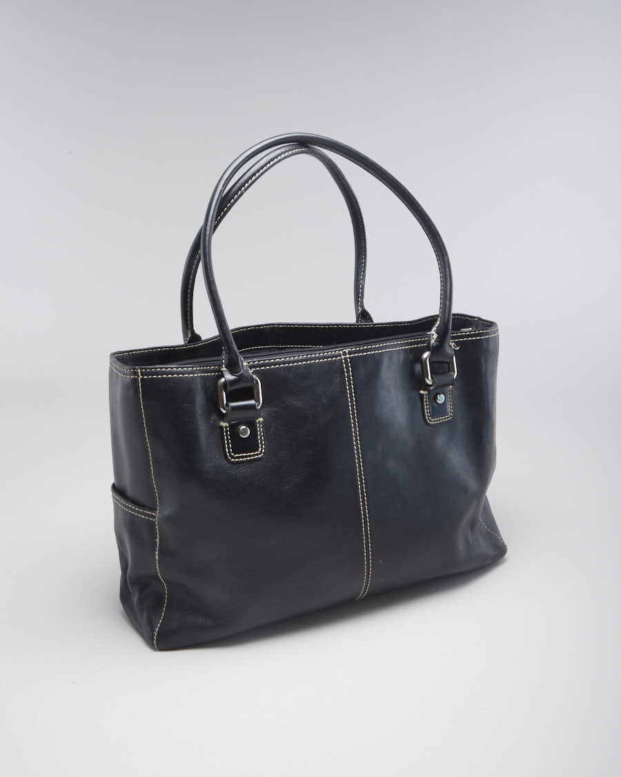 Vintage Woman's Black Fossil Handbag