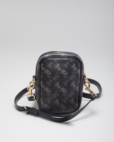 Women's Black Heritage Black Coach Crossbody bag