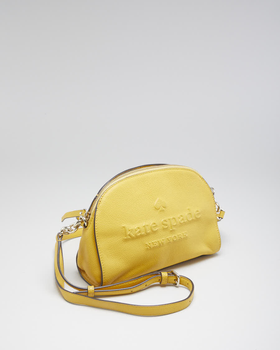 Women's Yellow Kate Spade Cross Body Bag