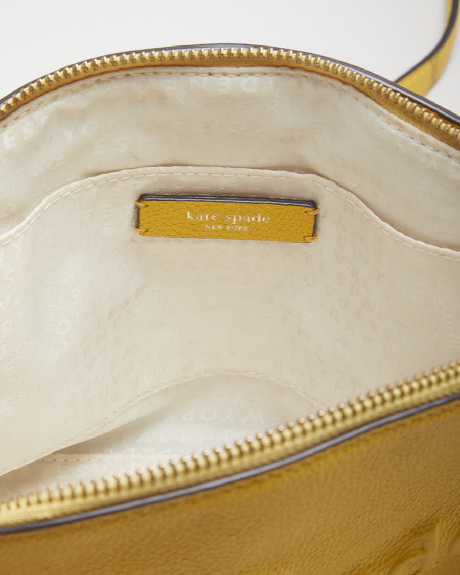 Women's Yellow Kate Spade Cross Body Bag