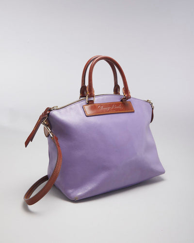 Dooney And Bourke Purple Leather Bag