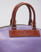 Dooney And Bourke Purple Leather Bag