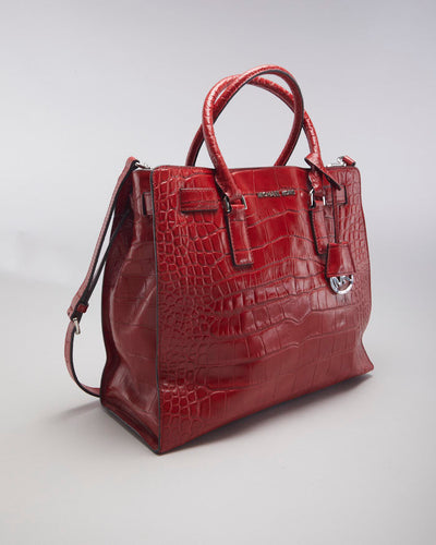 Michael Kors Red Dillion Bag