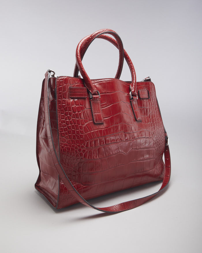 Michael Kors Red Dillion Bag