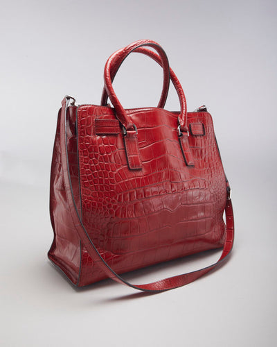 Michael Kors Red Dillion Bag
