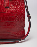 Michael Kors Red Dillion Bag
