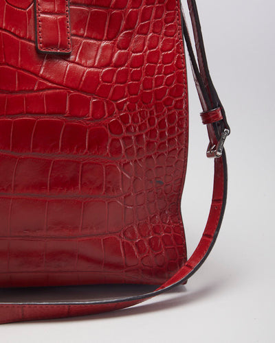 Michael Kors Red Dillion Bag