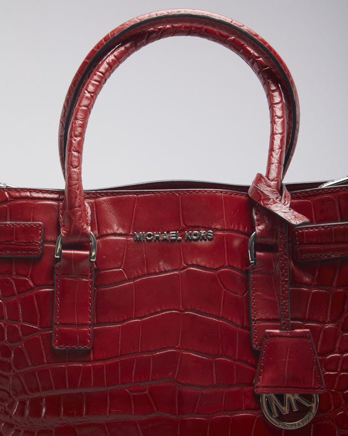Michael Kors Red Dillion Bag