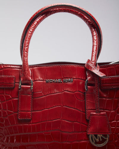 Michael Kors Red Dillion Bag