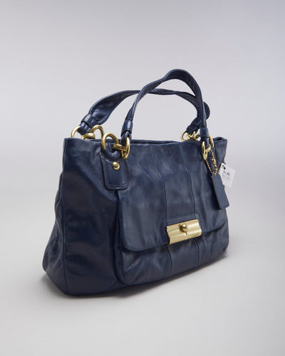 Deadstock Blue Coach Handbag